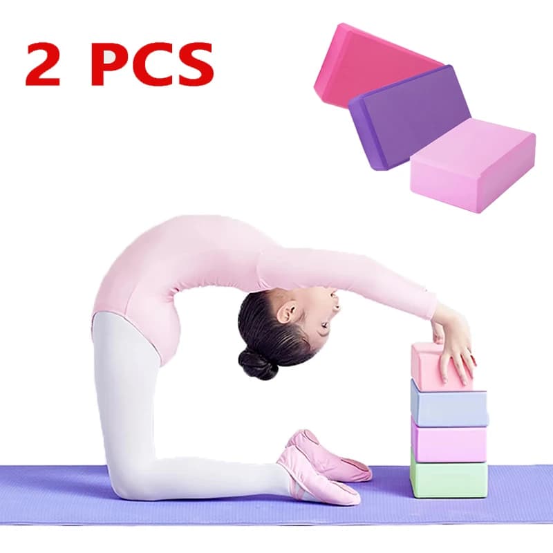 קוביות יוגה מספוג
