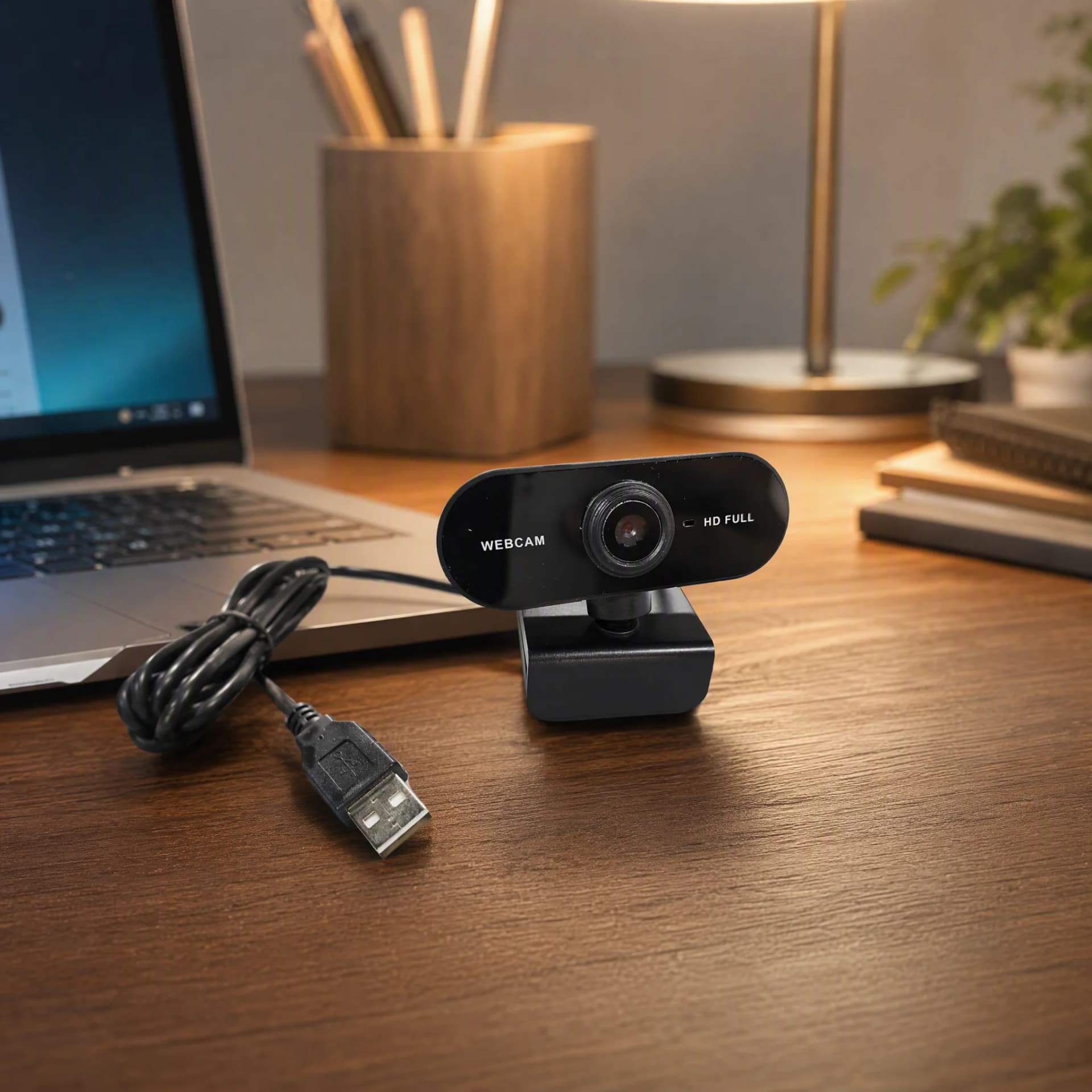 מצלמת רשת USB עם מיקרופון, תמונה 2 מתוך 6