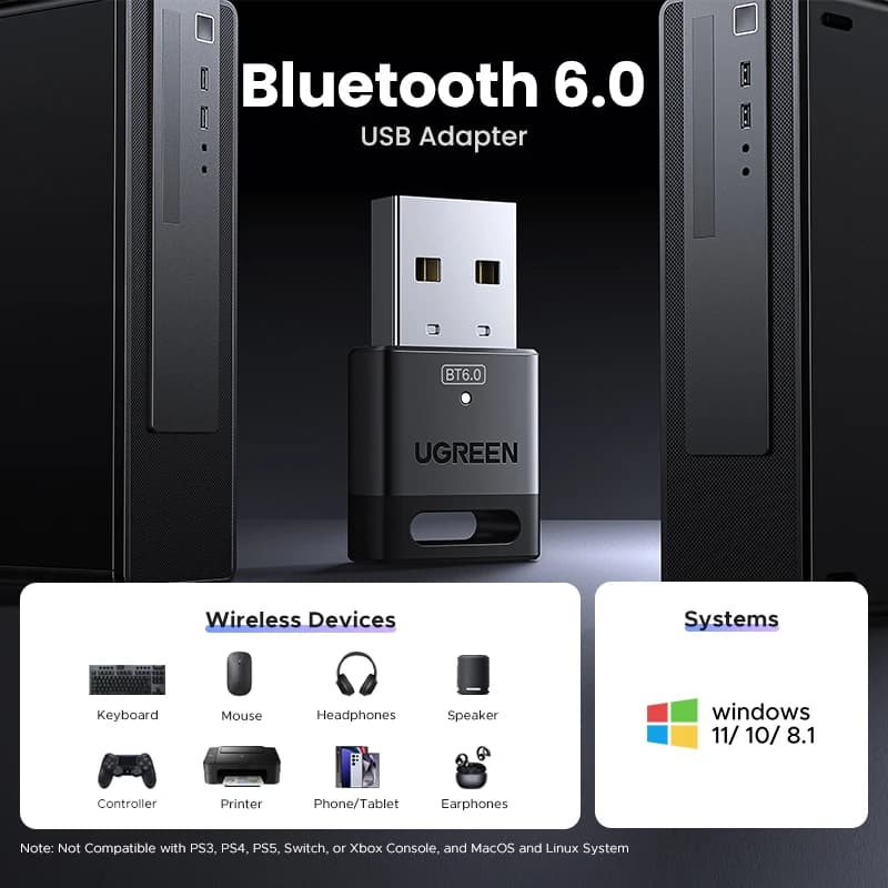 מתאם בלוטות׳ USB למחשב, תמונה 2 מתוך 6