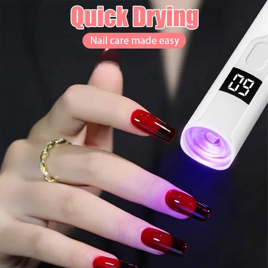 מנורת UV נטענת לייבוש לק, תמונה 2 מתוך 6