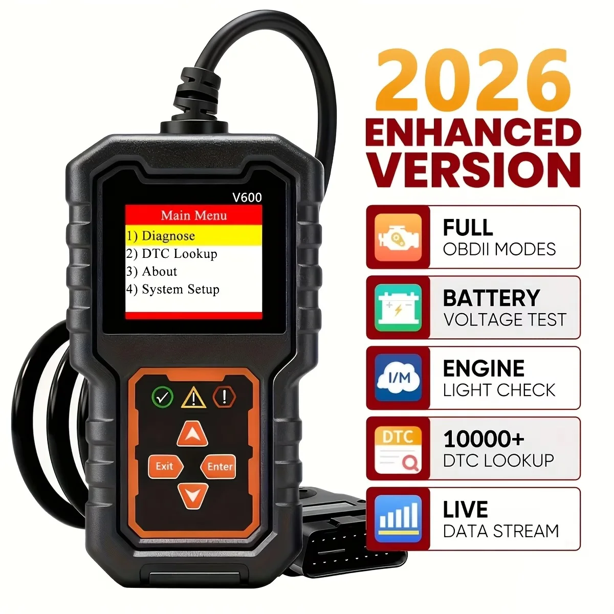 סורק תקלות OBD2 לרכב