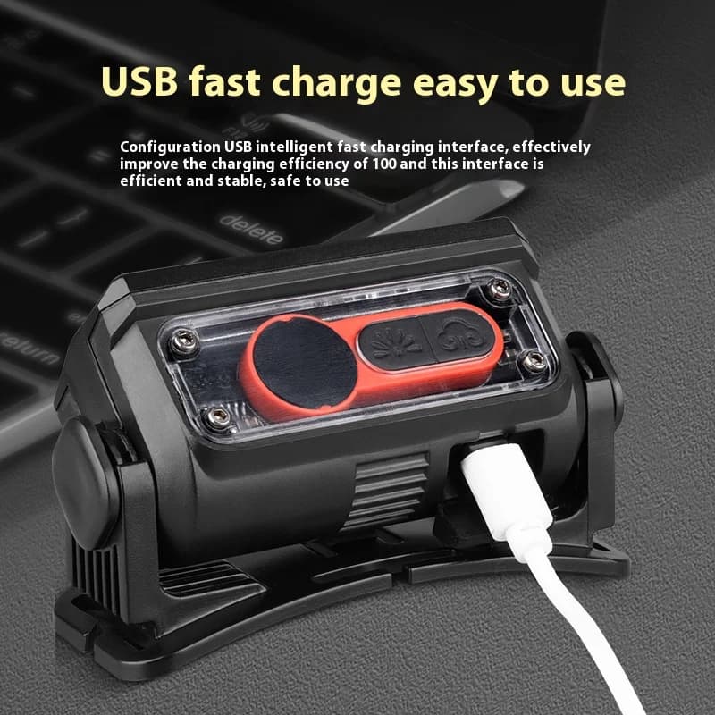 פנס ראש נטען ב־USB-C, תמונה 3 מתוך 6