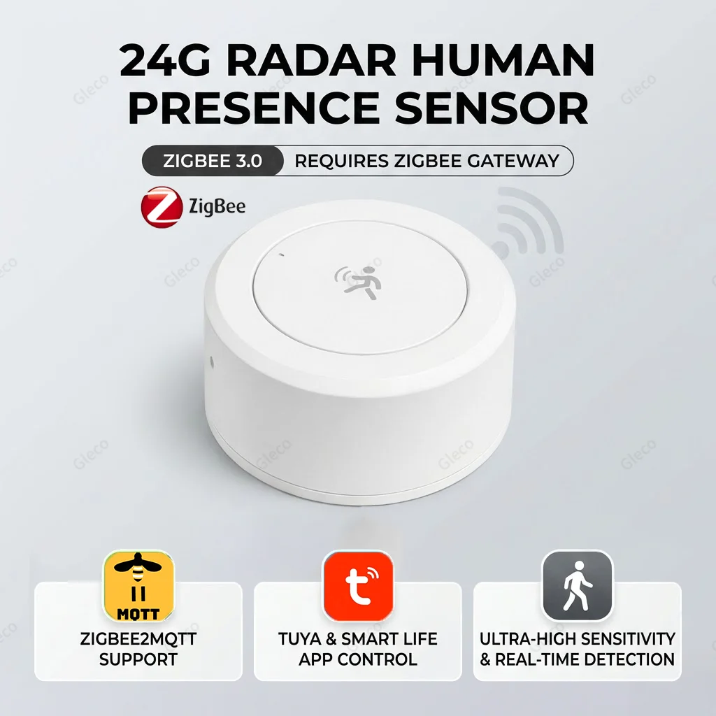 חיישן נוכחות Zigbee לבית חכם, תמונה 1 מתוך 6