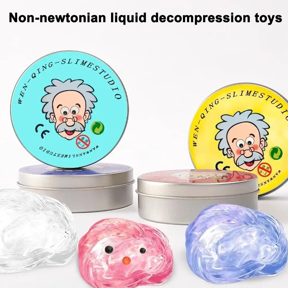 סליים שקוף צבעוני לילדים