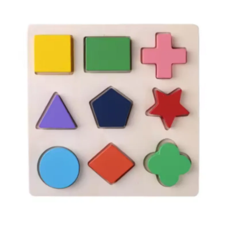 קוביות עץ למיון צורות, תמונה 4 מתוך 6
