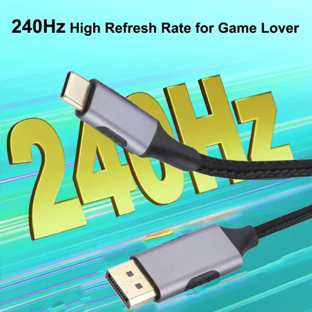 כבל USB-C לחיבור מסך DisplayPort, תמונה 5 מתוך 6