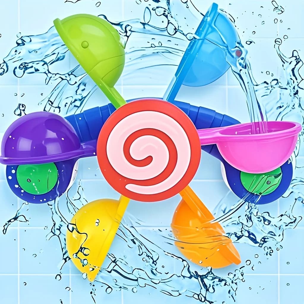 טחנת רוח מסתובבת לאמבטיה, תמונה 4 מתוך 6