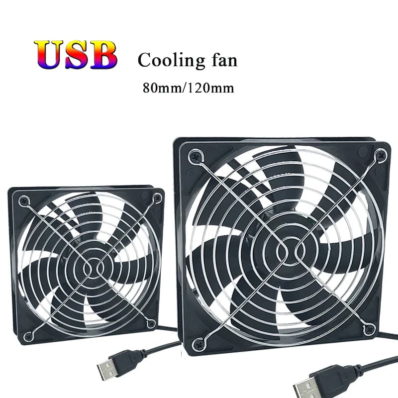 מאוורר USB לקירור נתב וממיר