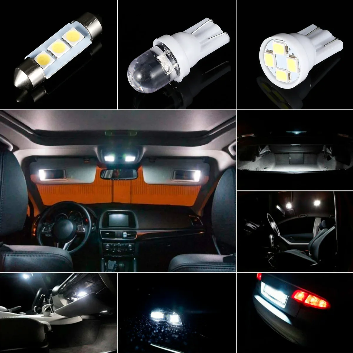 נורות LED לתאורה פנימית ברכב, תמונה 6 מתוך 6