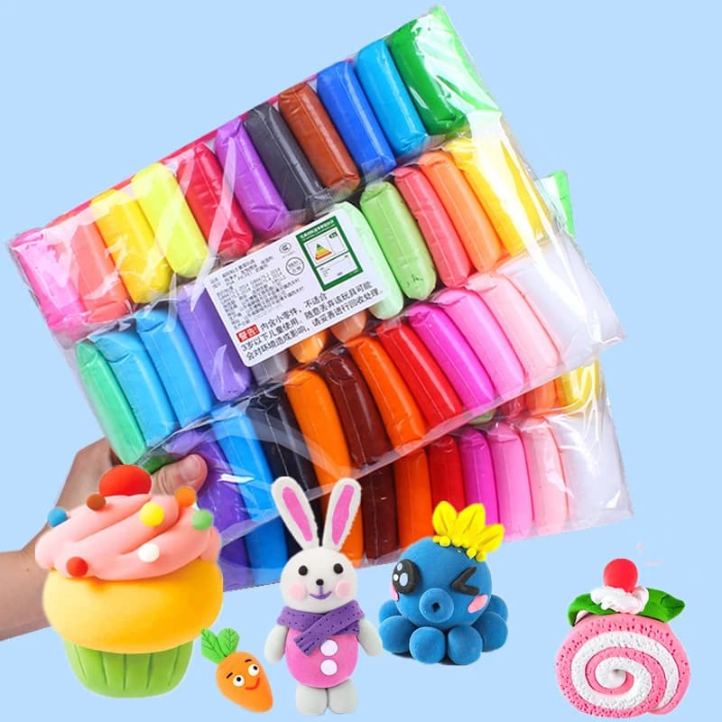 פלסטלינה קלה מתייבשת באוויר, תמונה 1 מתוך 6