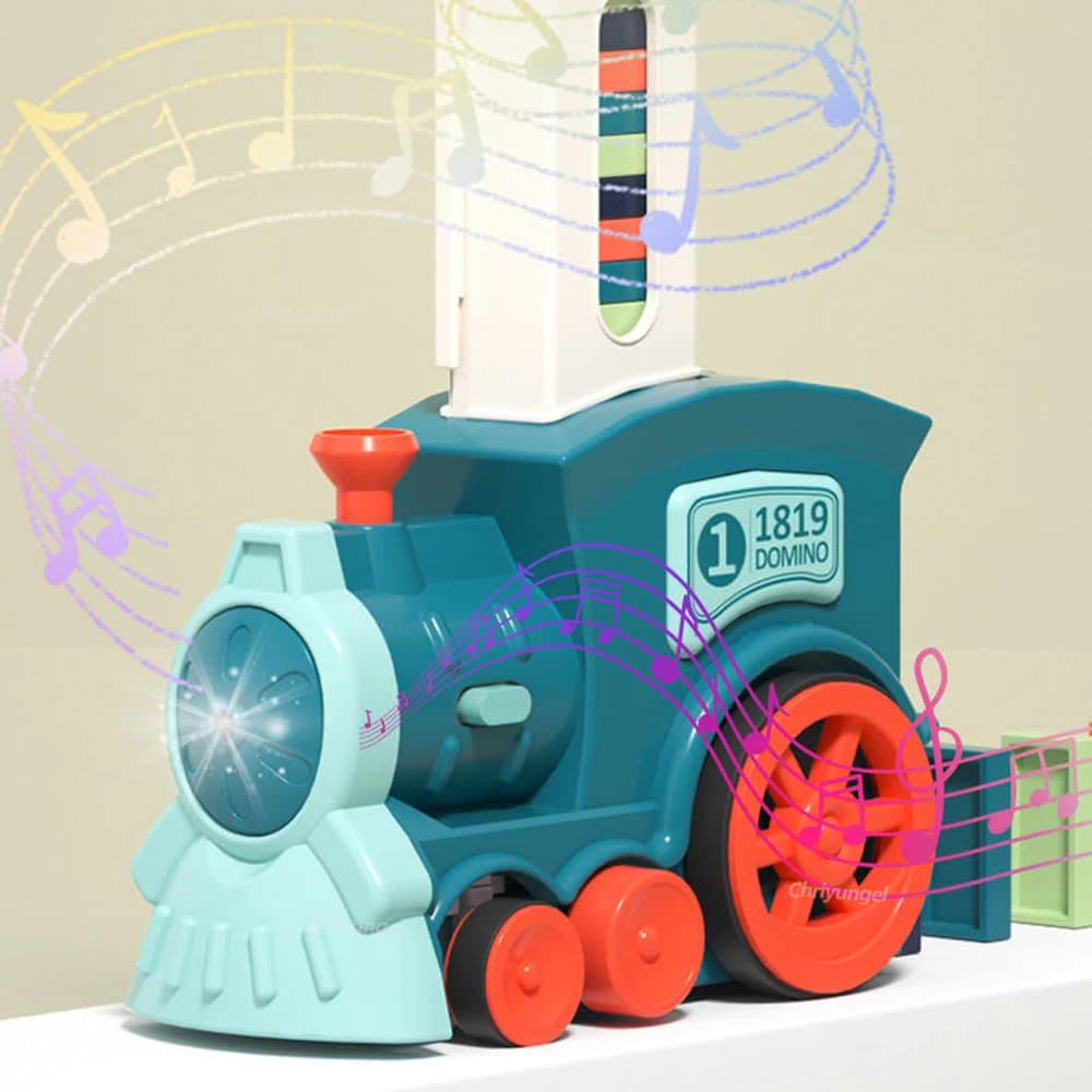 רכבת חשמלית שמניחה דומינו, תמונה 4 מתוך 6
