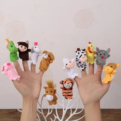 בובות אצבע של חיות לילדים, תמונה 4 מתוך 6