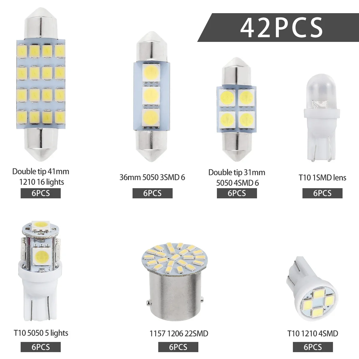 נורות LED לתאורה פנימית ברכב, תמונה 2 מתוך 6