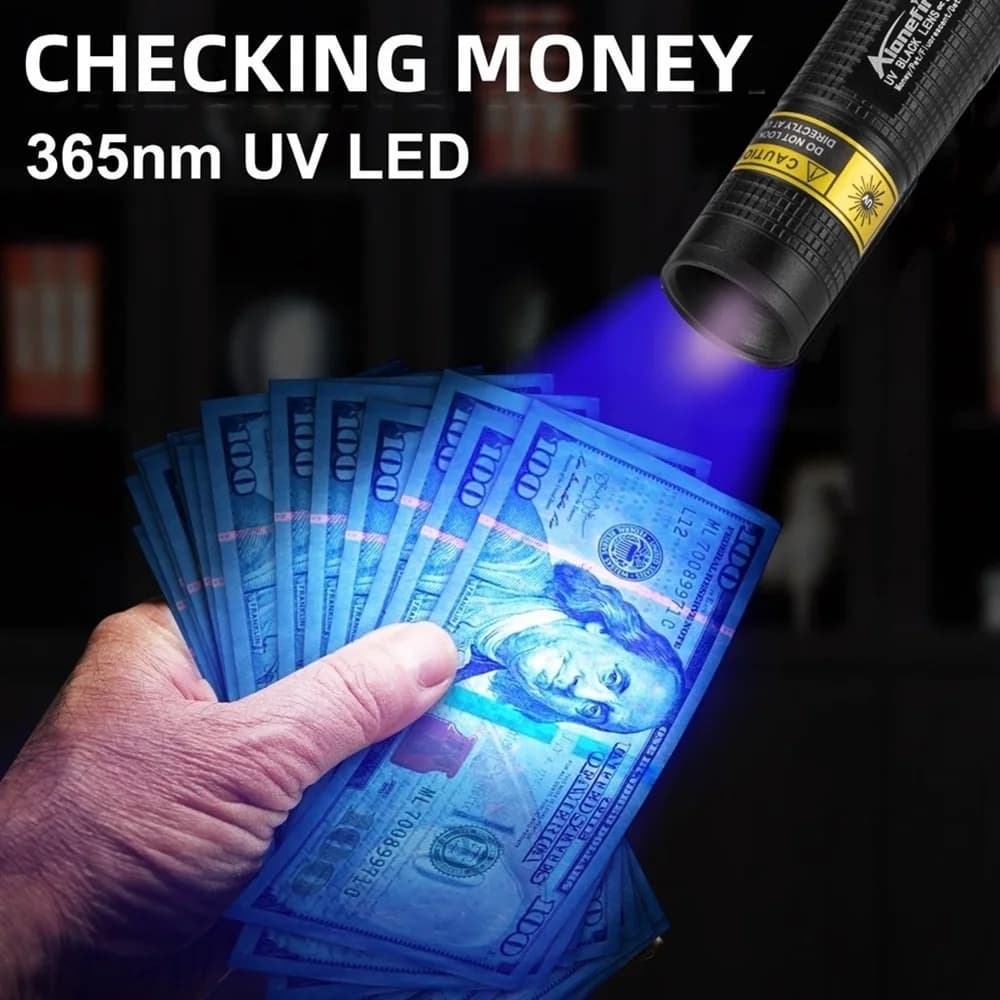 פנס UV קטן לגילוי כתמים, תמונה 3 מתוך 6