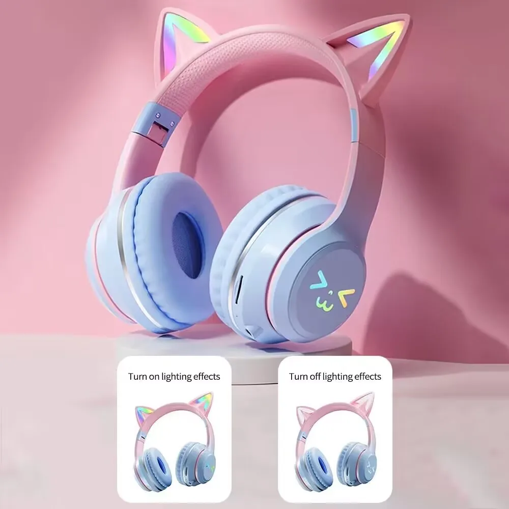 אוזניות אלחוטיות עם אוזני חתול, תמונה 6 מתוך 6