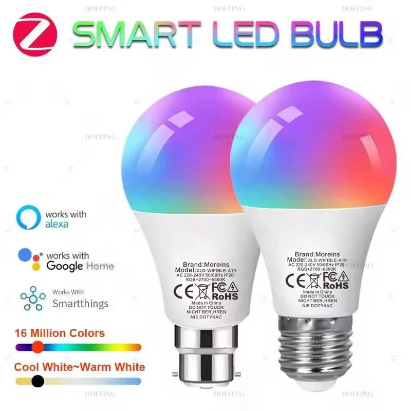 נורה חכמה צבעונית Zigbee, תמונה 1 מתוך 6