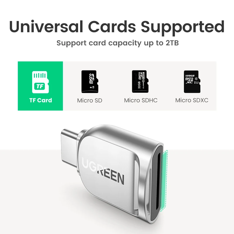 קורא כרטיסי זיכרון ל־USB-C, תמונה 2 מתוך 6