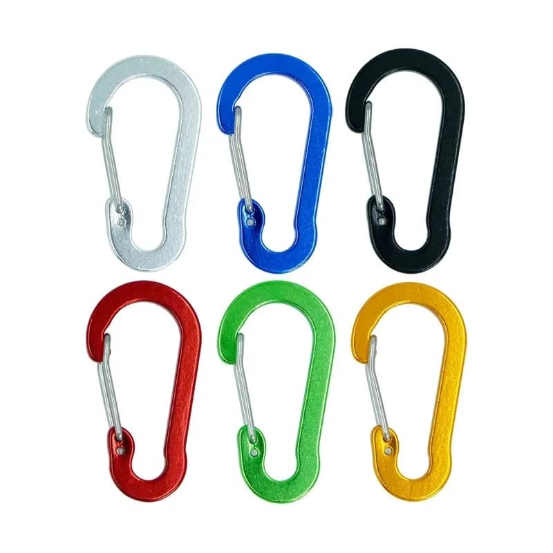 סט 12 קרבינרים קטנים לתיק, תמונה 5 מתוך 6