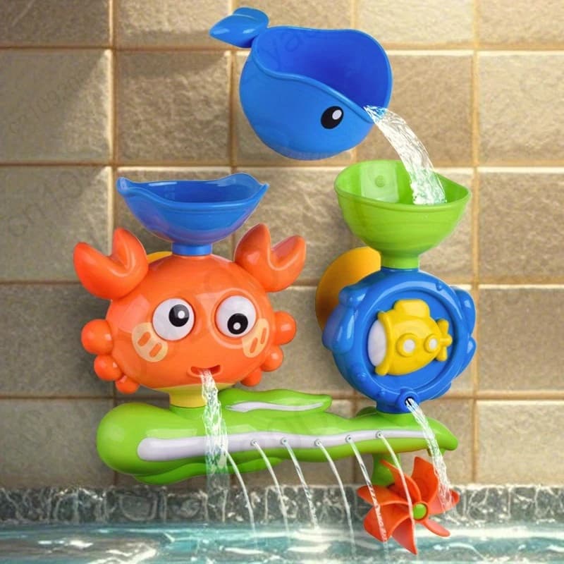 צעצועי אמבטיה עם פתמות הצמדה, תמונה 3 מתוך 6
