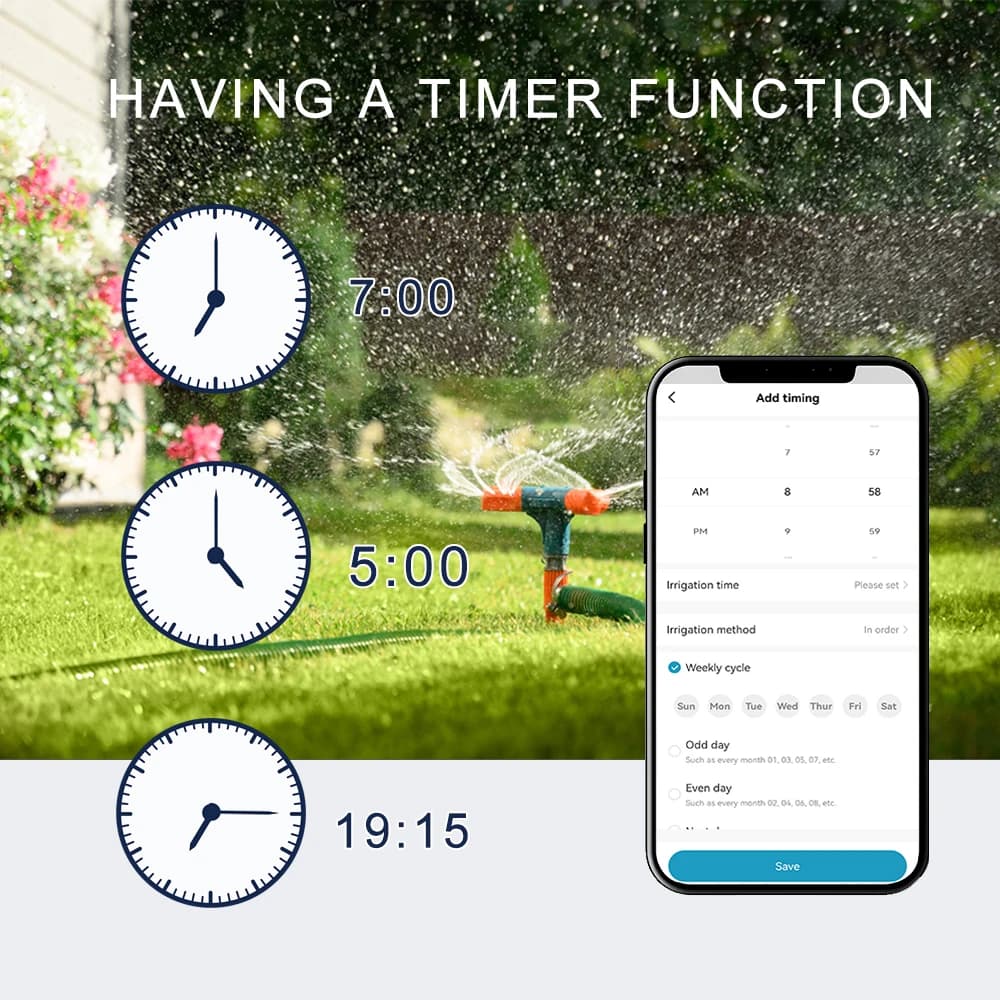 בקר השקיה חכם עם Wi-Fi, תמונה 3 מתוך 6