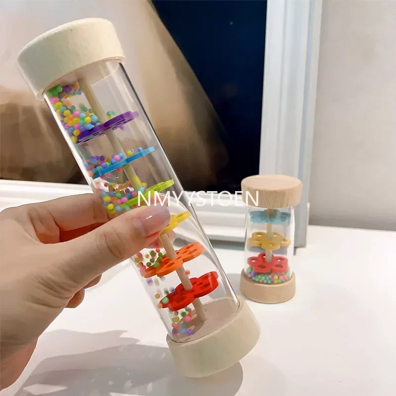 מקל גשם מעץ לתינוקות, תמונה 4 מתוך 6