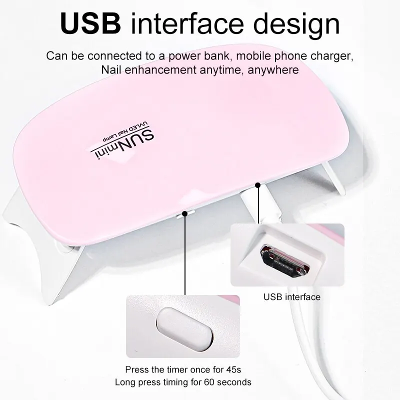 מנורת ייבוש לק קטנה ב־USB, תמונה 4 מתוך 6
