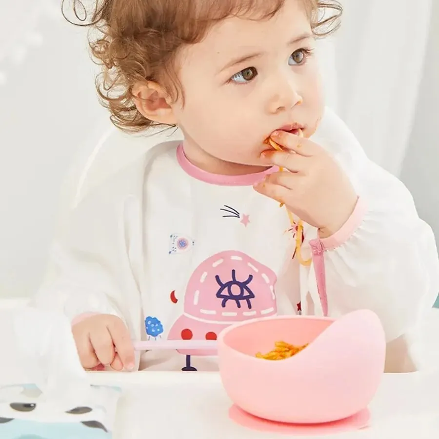 קערת סיליקון נגד שפיכה לתינוקות, תמונה 4 מתוך 6