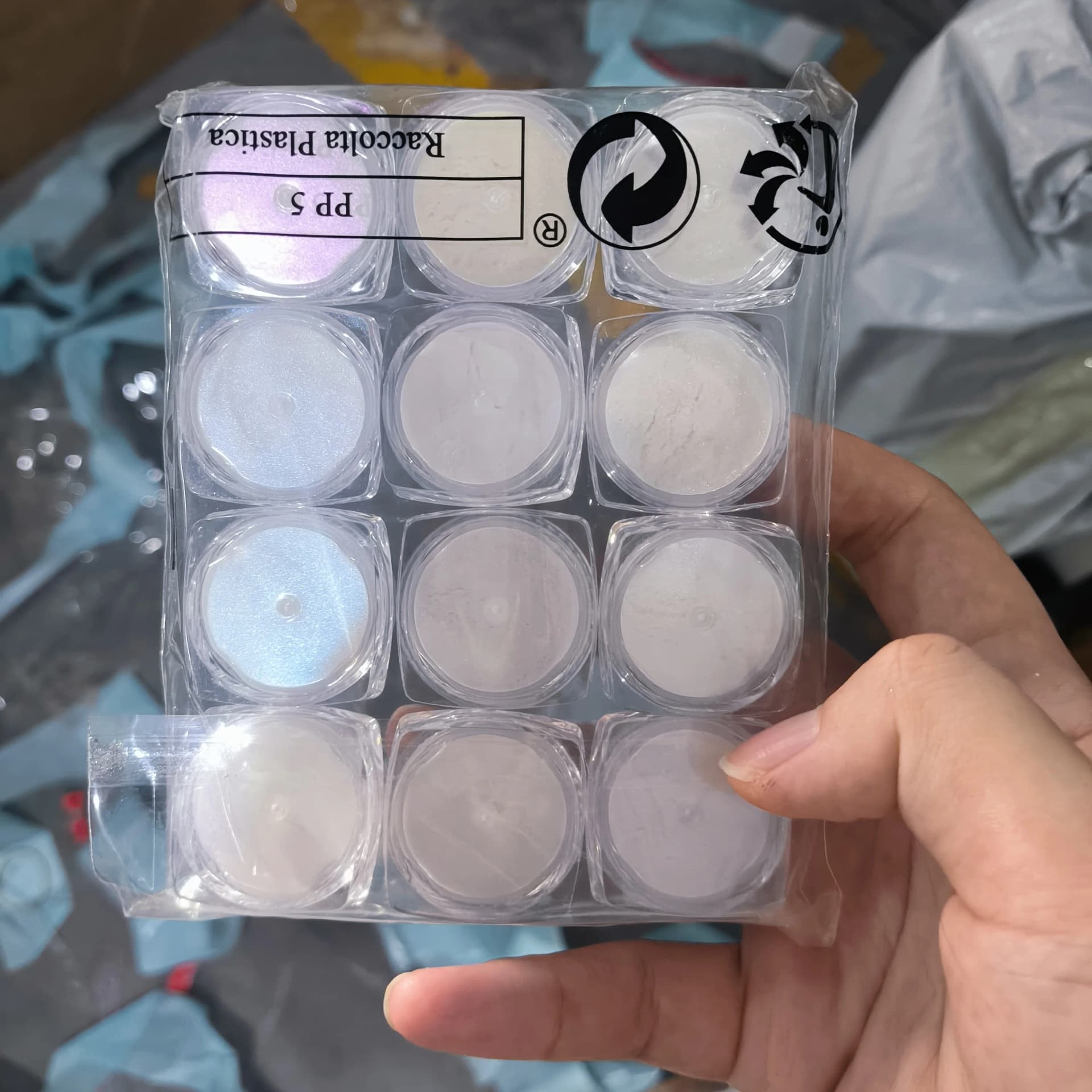 אבקות כרום לבנות לציפורניים, תמונה 3 מתוך 6