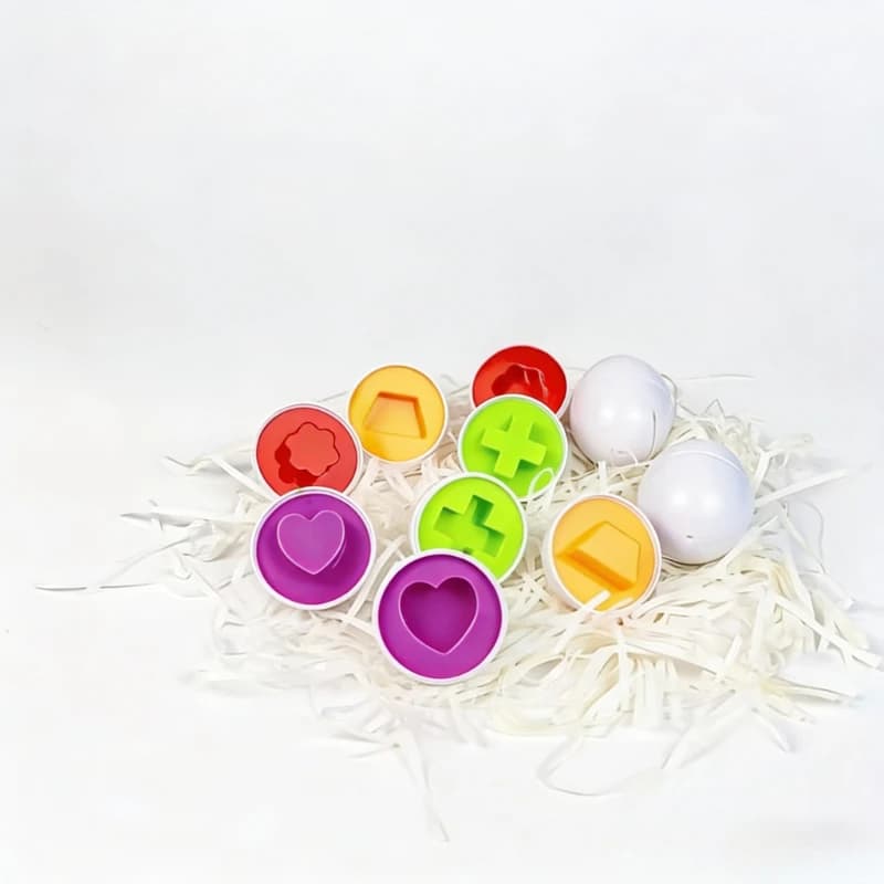 ביצי התאמת צורות וצבעים, תמונה 3 מתוך 6