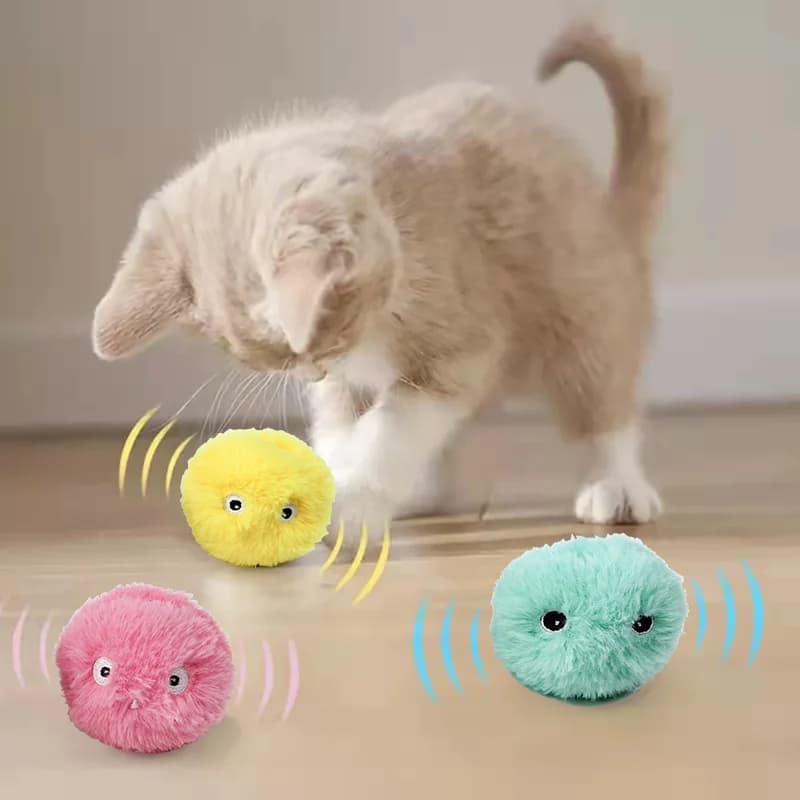 כדור צעצוע אינטראקטיבי לחתולים, תמונה 1 מתוך 6