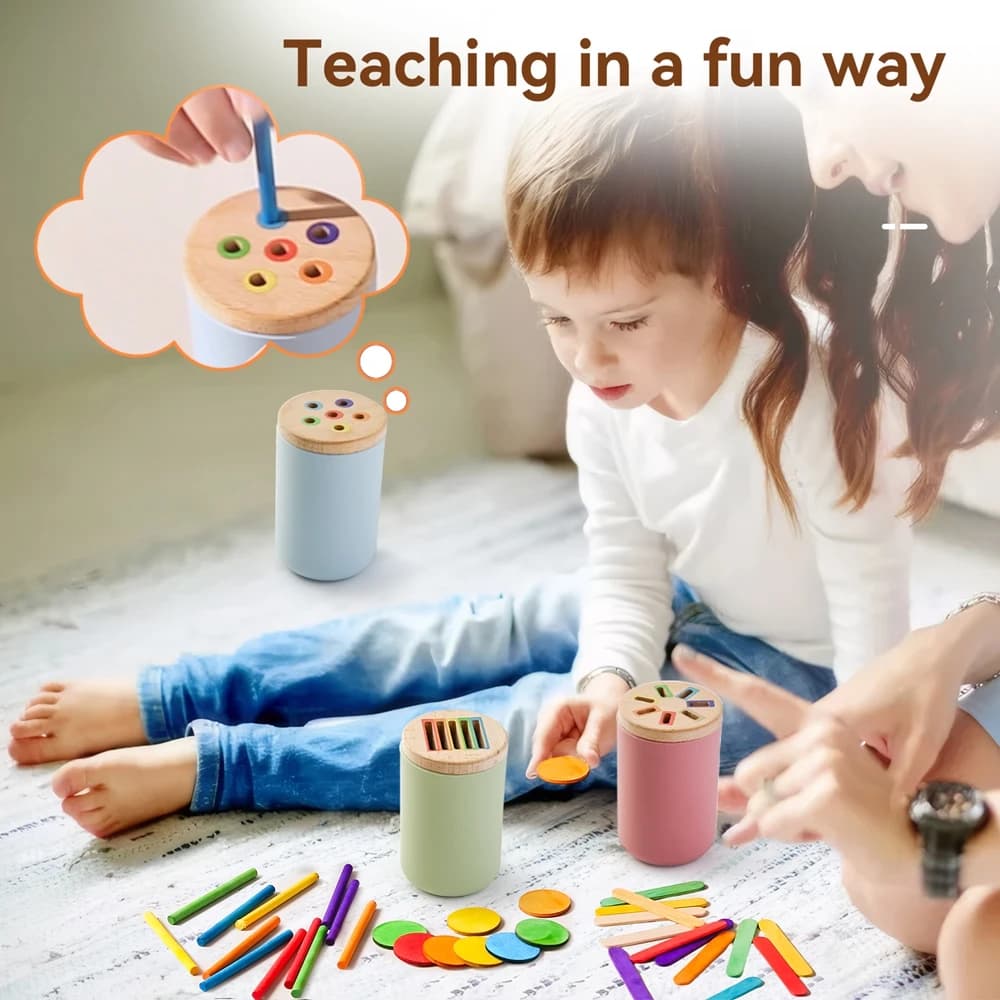 צעצוע סיליקון למיון צורות וצבעים, תמונה 5 מתוך 6