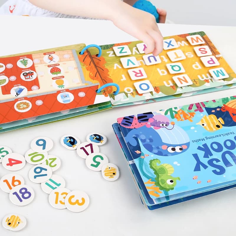 חוברת מדבקות חוזרות לפעוטות, תמונה 2 מתוך 6