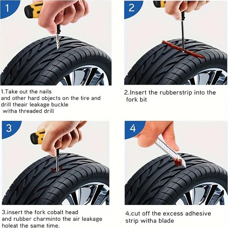 ערכת תיקון פנצ׳ר לרכב, תמונה 6 מתוך 6